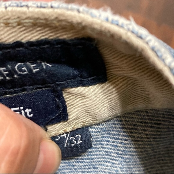 TOMMY HILFIGER JEANS “Freedom Fit” 34/32 vintage 90s Y2K fashion GuC - Picture 5 of 11